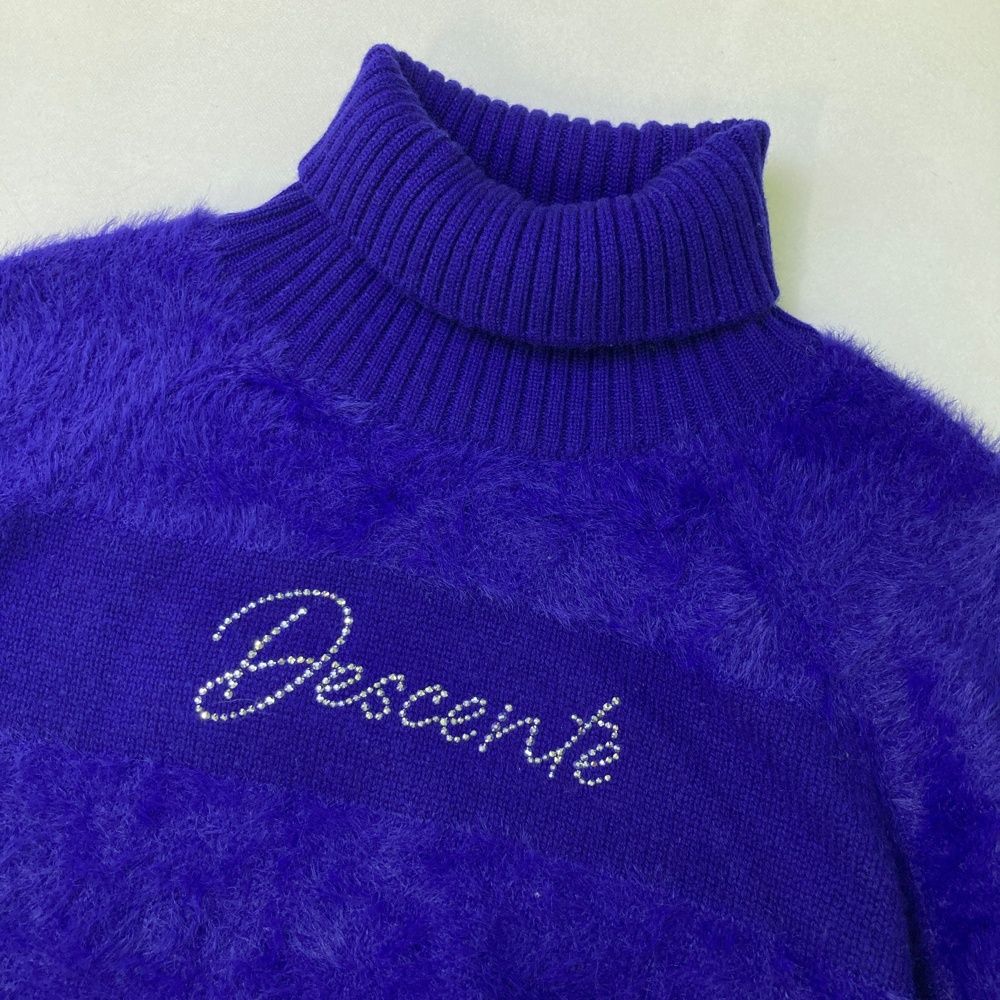 サイズ：L DESCENTE GOLF デサントゴルフ ハイネック ニット セーター