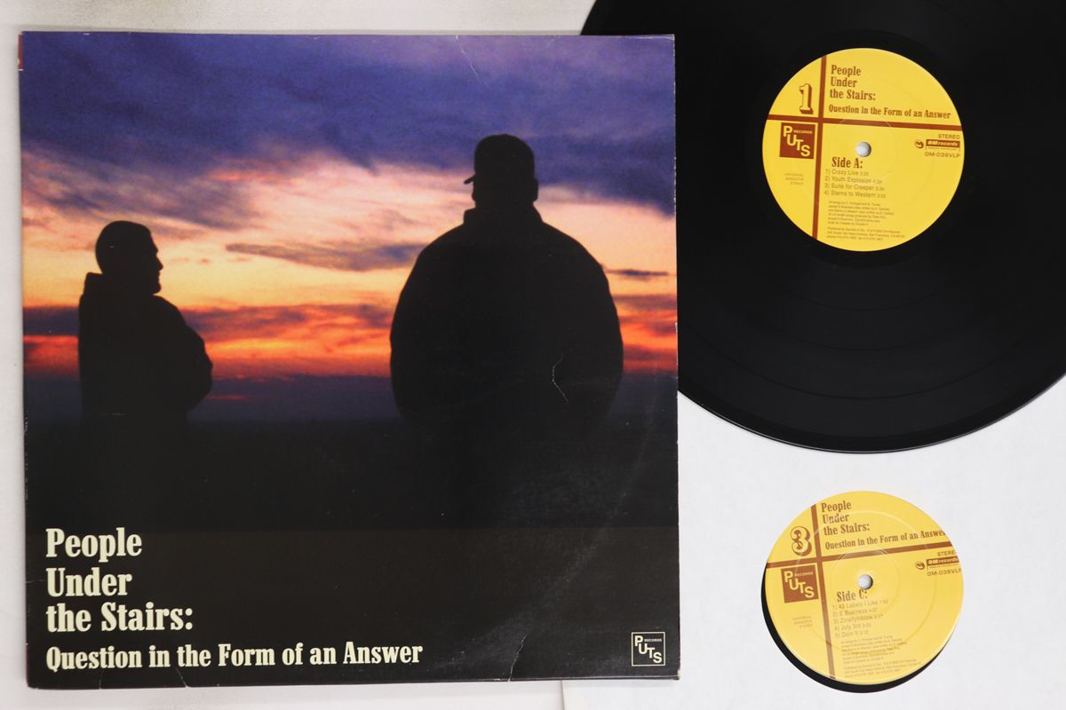 2LP People Under The Stairs Question In The Form Of An OM036VLP OM US Vinyl |00520