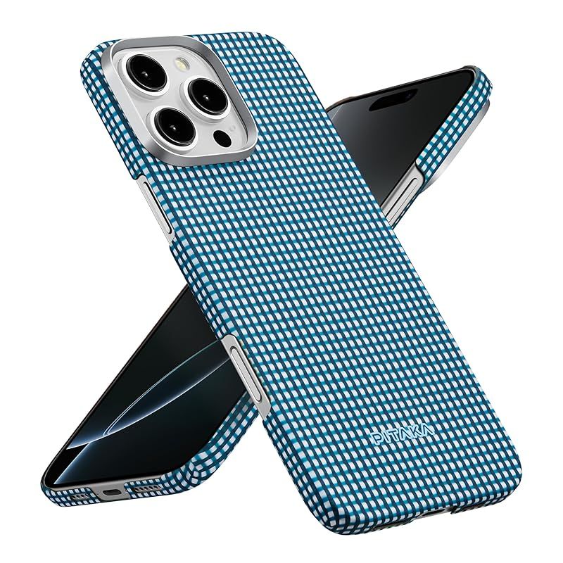 PITAKA」iPhone 16 Pro用 極薄ケース MagSafe対応 上下カバー PITAKA」iPhone 16 Pro用 極薄ケース MagSafe対応 上下カバー