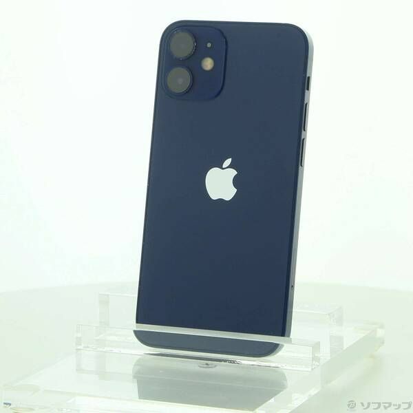〔 〕iPhone12 mini 128GB ブルー MGDP3J A SIMフリー 258