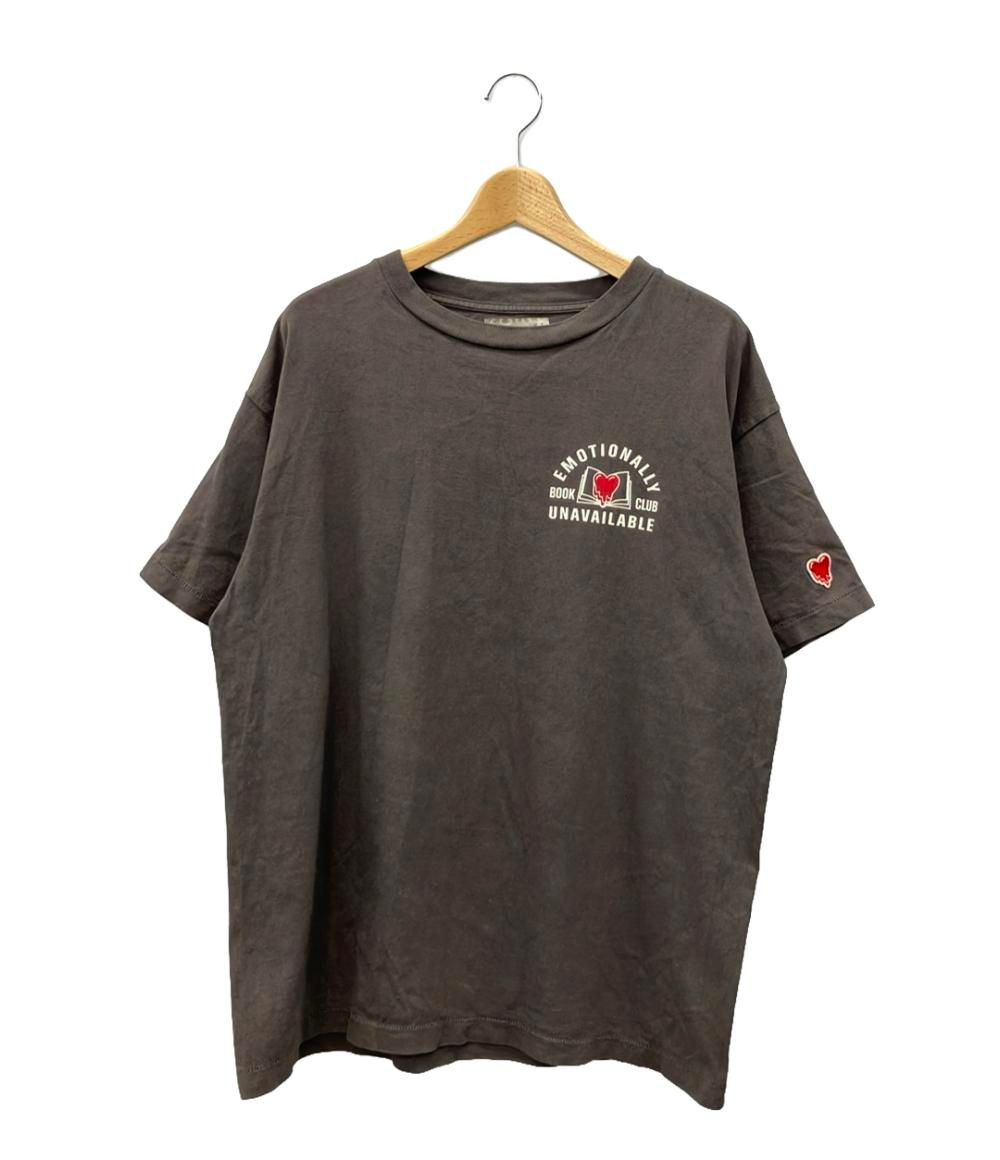 エモーショナリーアンアベイラブル 半袖Tシャツ メンズ SIZE L (L) EMOTIONALLY UNAVAILABLE