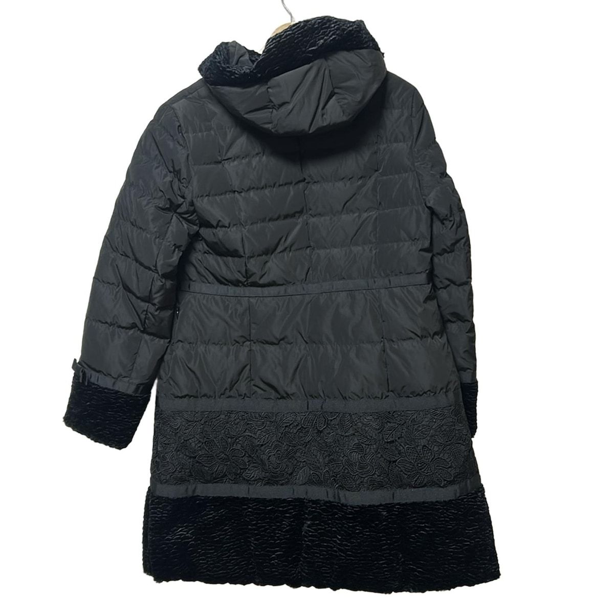 Super Beauty ブラックダウンジャケット42 20 ファッション スーパー