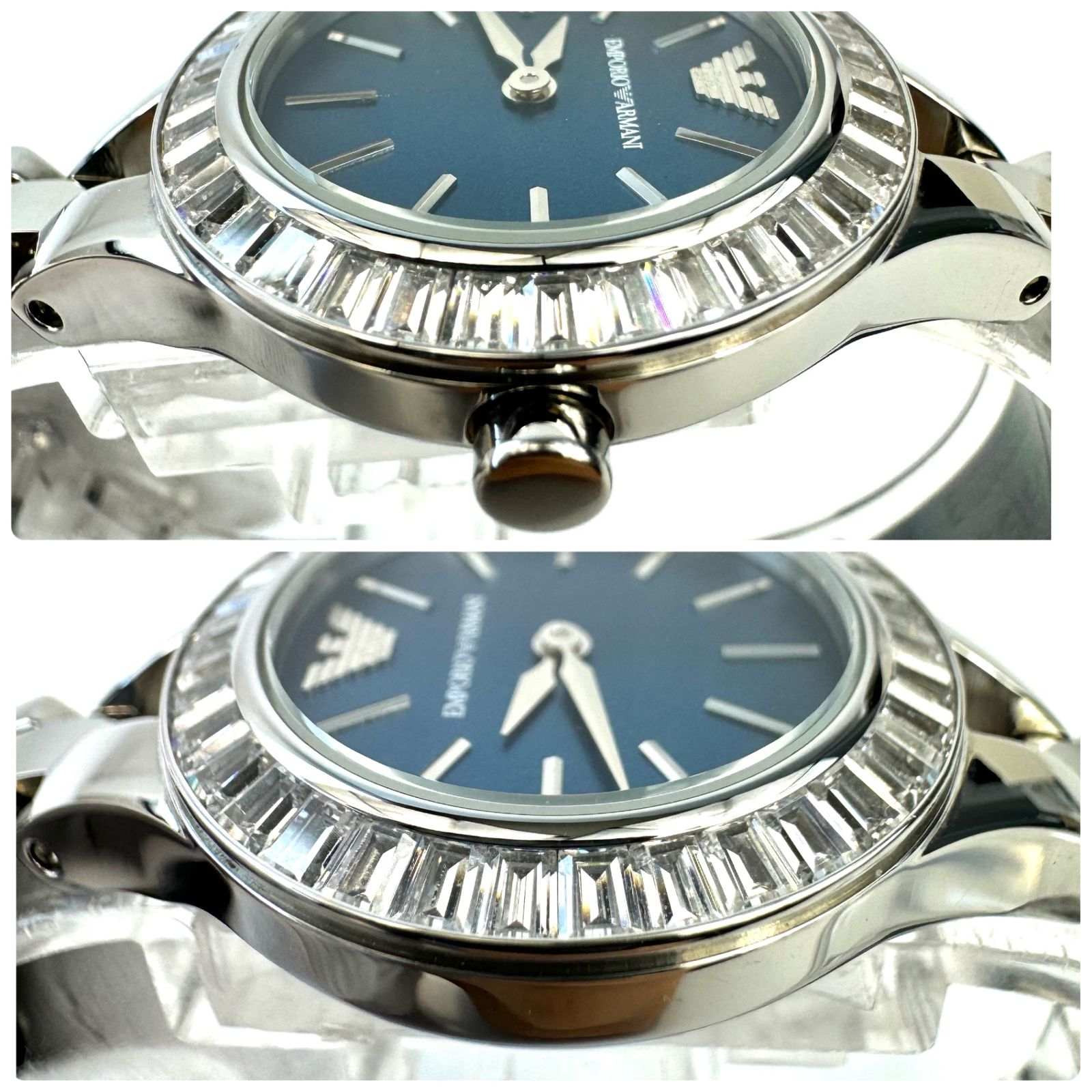 美品】エンポリオアルマーニ EMPORIO ARMANI AR-7330 クォーツ 2針 