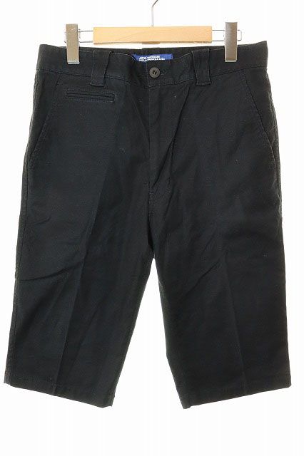 JUNYA WATANABE JA-P027 ブラック ハーフパンツ SS 綿セルヴィッチ ブラックdenimパンツ（Levi's W
