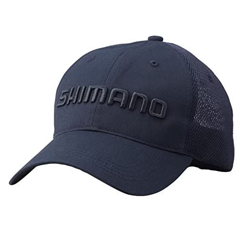 【数量限定】シマノ(SHIMANO) ツイルメッシュキャップ CA-008V ネイビー M