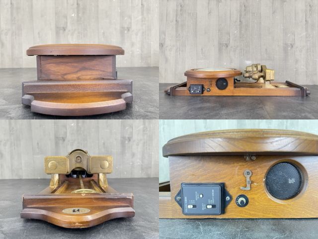 難あり スモールワールド リズム時計工業 振り子時計 【中古】 Small
