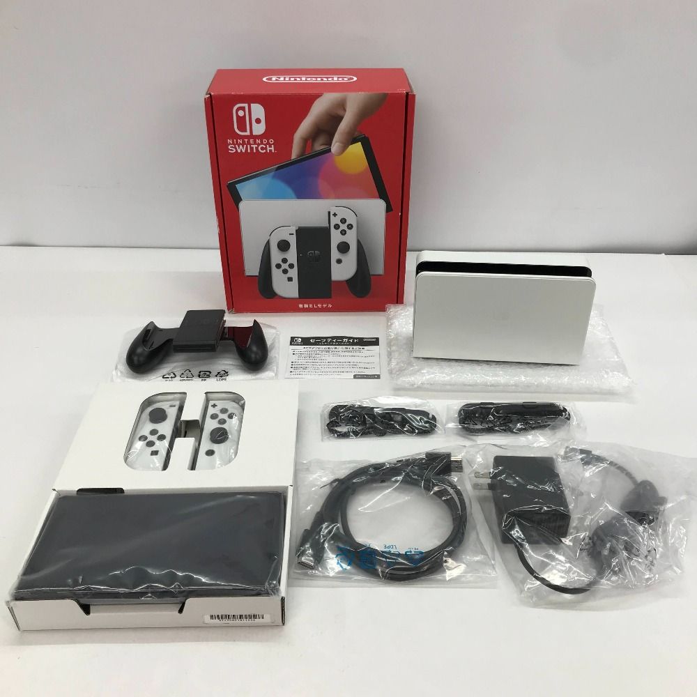 05w11281 Nintendo Switch ニンテンドースイッチ 本体 有機ELモデル ホワイト＊動作 済み＊ ◎ ◎