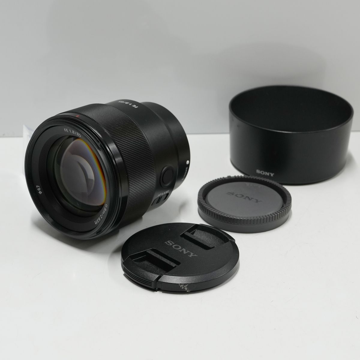SONY デジタル一眼α用レンズ SEL85F18 USED超美品 FE 85mm F1.8 E 
