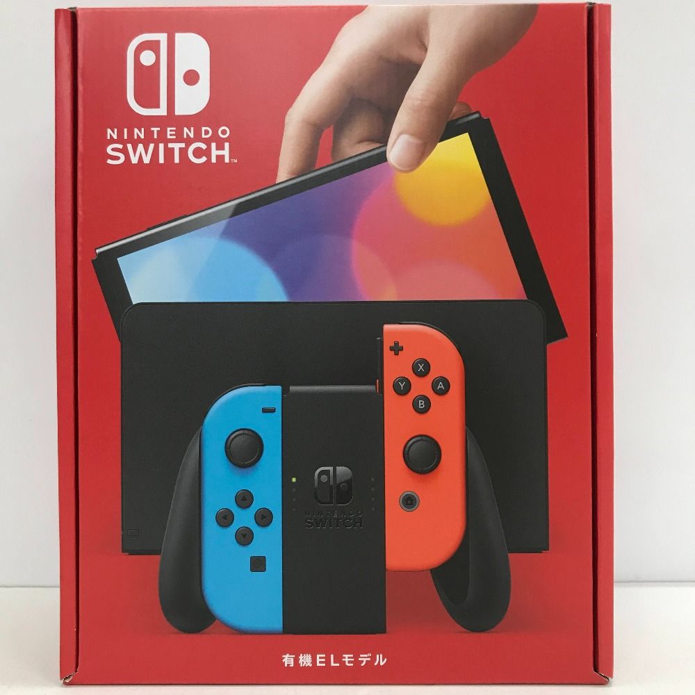 05w04243 NintendoSwitch ニンテンドースイッチ 有機ELモデル ネオンブルー ネオンレッド 未使用品 箱あり HEG-001  ゲームハード Nintendo Switch 【中古品】 - メルカリ