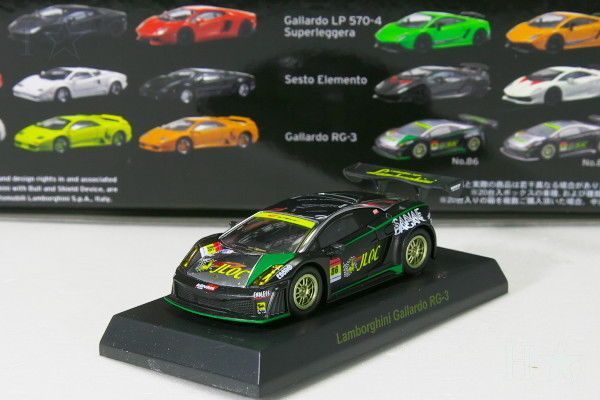 中古品＞京商 1/64 ランボルギーニ ガヤルド RG-3 #86