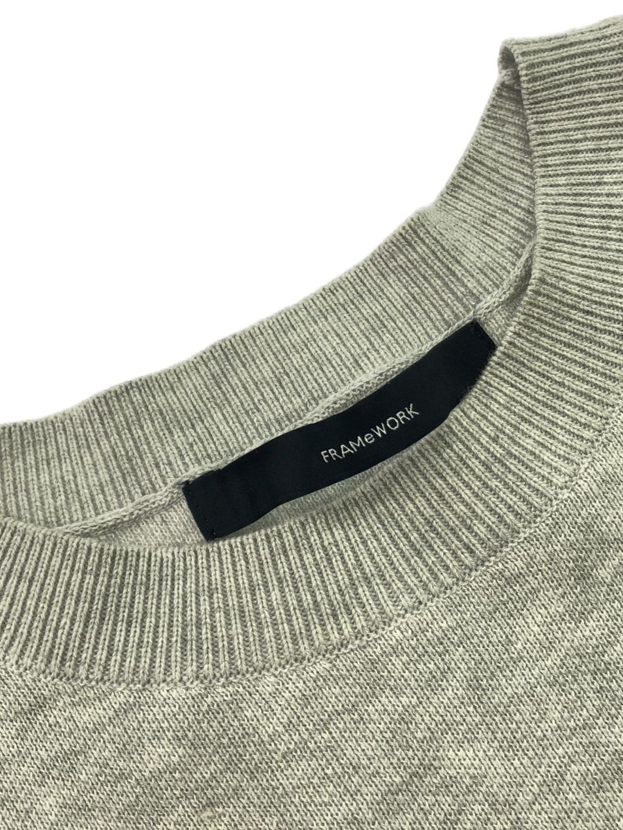 FRAMeWORK (フレームワーク) 25080220705010 コットン接結CNニット