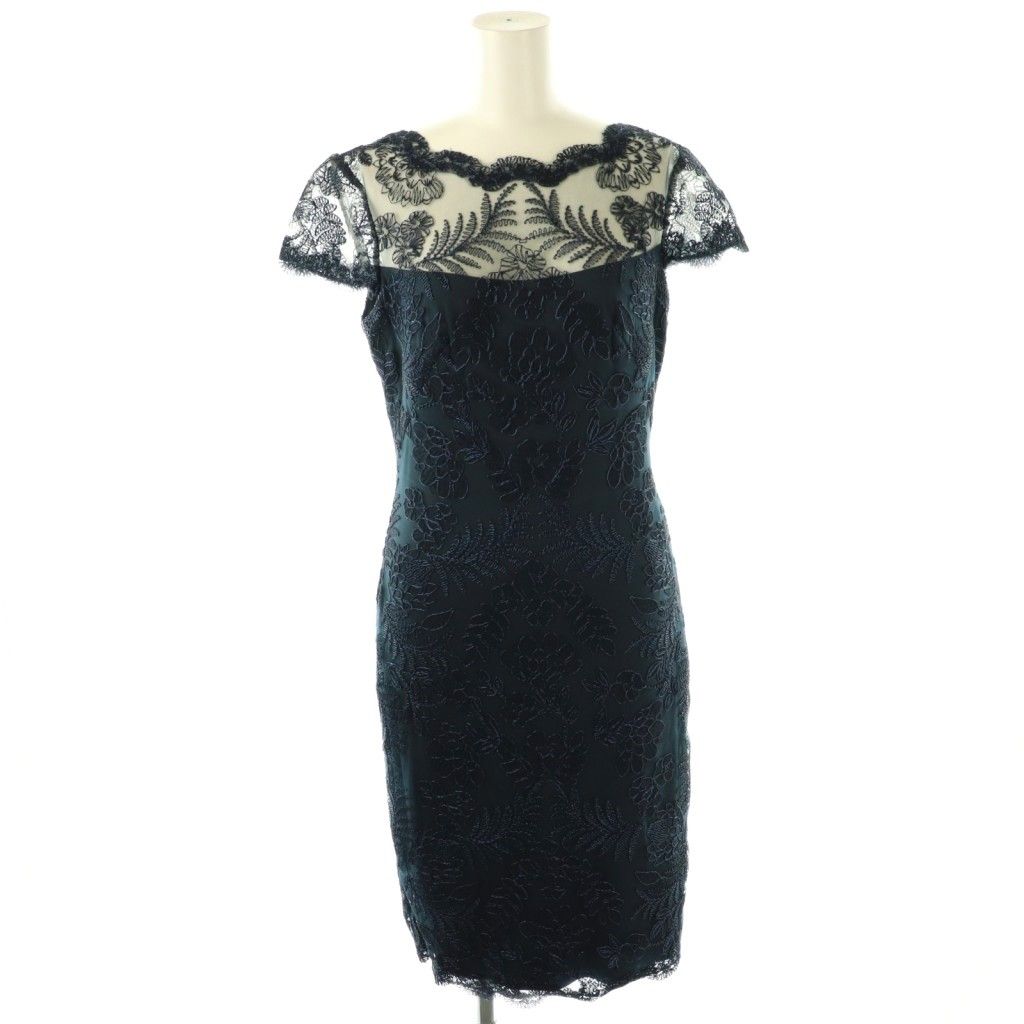 TADASHI SHOJI ネイビーブルー 膝丈ワンピース サイズ2 TADASHI SHOJIの中古フリマアイテム一覧
