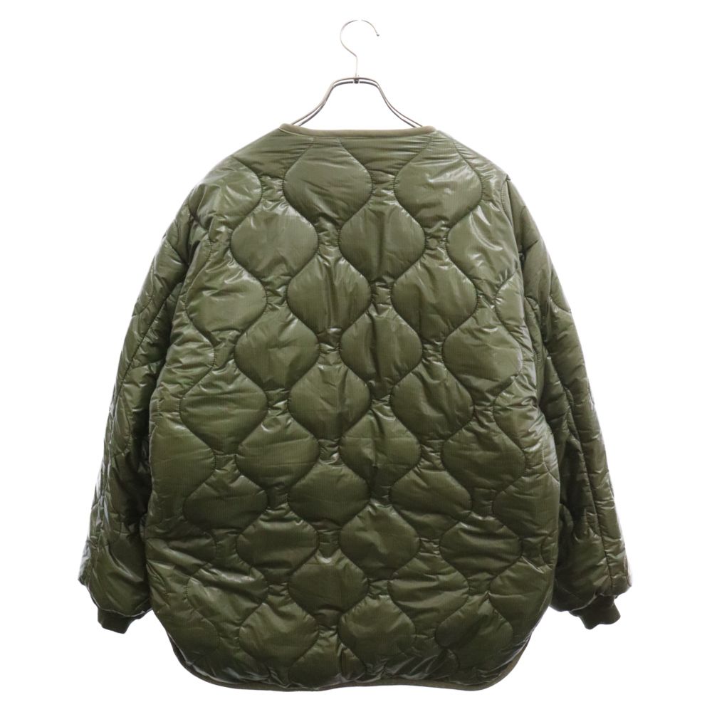 DESCENDANT (ディセンダント) ASMIL NYLON JACKET CLIMASHIELD ナイロンキルティングジャケット カーキ  232WVDS-JKM04 - メルカリ