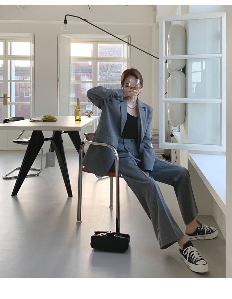 パンツスーツ レディース ビジネス テーラードジャケット ワイドパンツ スラックス 2点セット洗える 大きいサイズ フォーマル 結婚式 パーティー セレモニー 面接 卒業式 就活 ママ 春 秋 milyx186