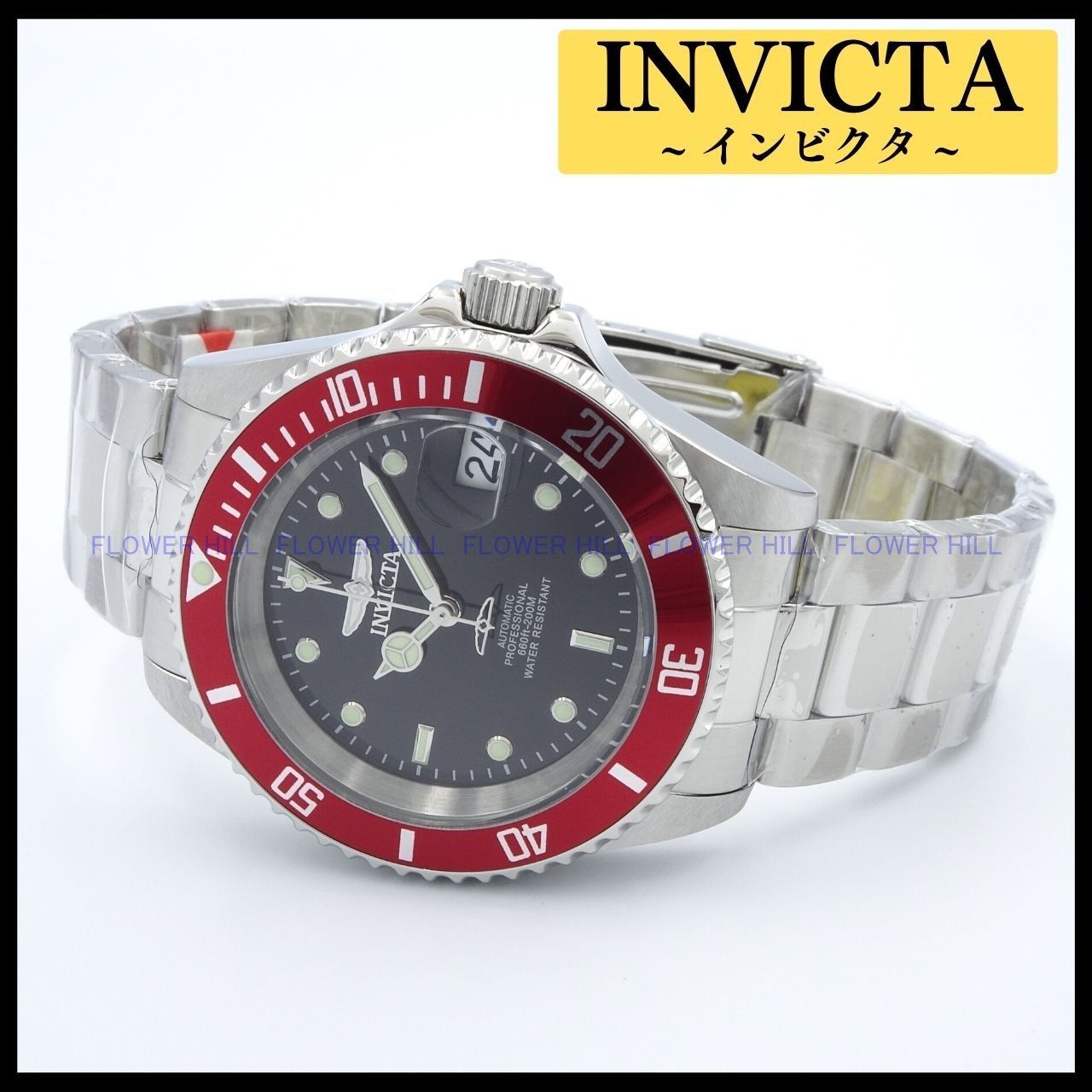 INVICTA インビクタ 腕時計 メンズ 自動巻き PRO DIVER 22830 レッド 