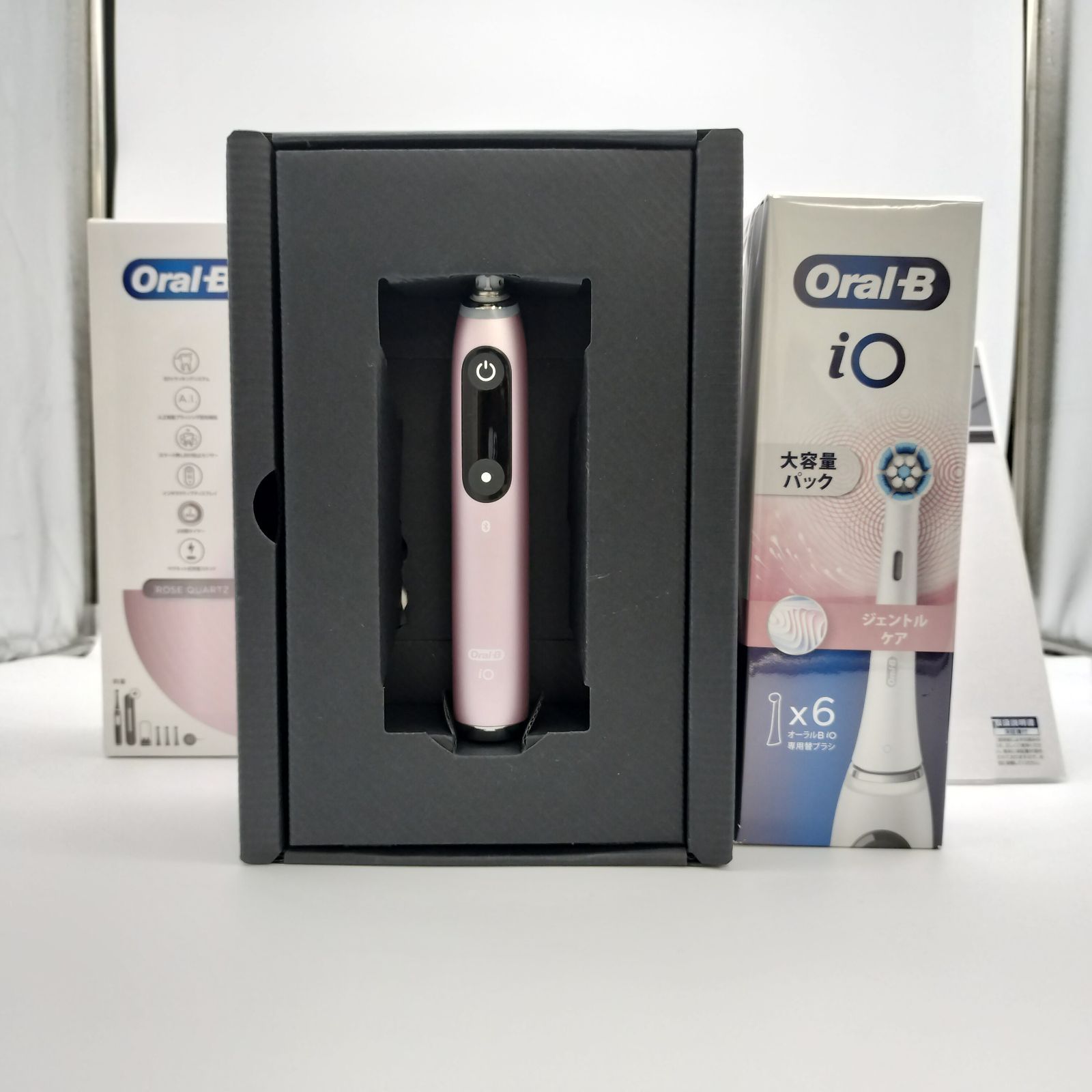 即購入OK】【早い者勝ち】【希少】BRAUN Oral-B IO9+ 替えブラシ付き