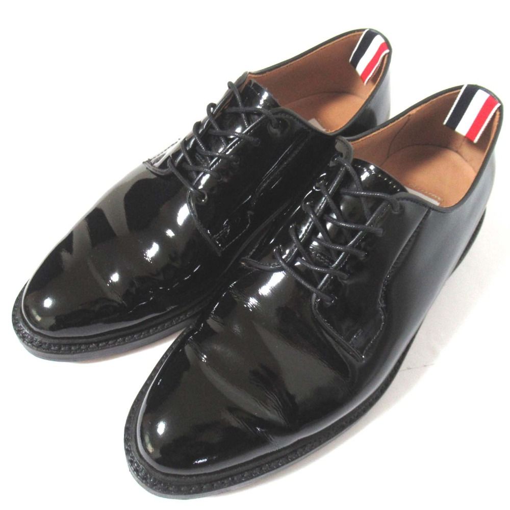 美品 THOM BROWNE トムブラウン パテントレザー トゥスチール ヒール