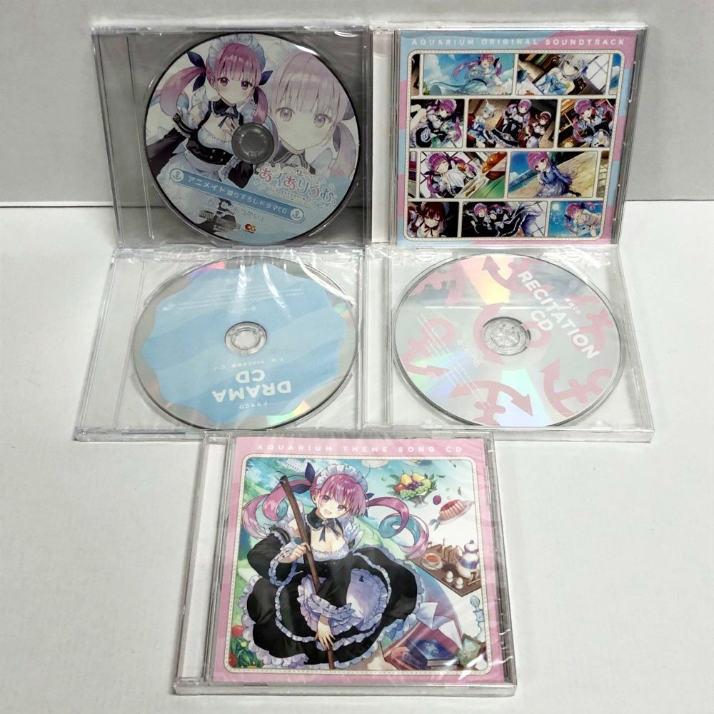 27.【未開封含み】湊あくあ あくありうむ。 CD 5枚 セット ホロライブ