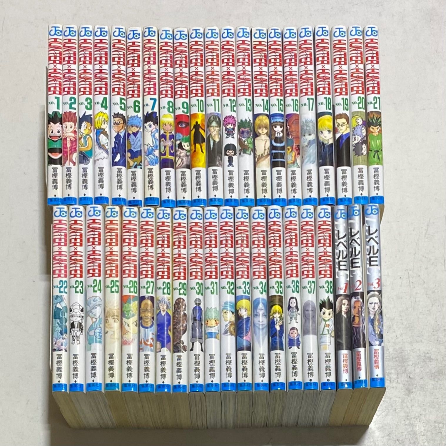 HUNTER×HUNTER ハンター×ハンター レベルE コミック 合計41巻セット 冨樫義博 集英社