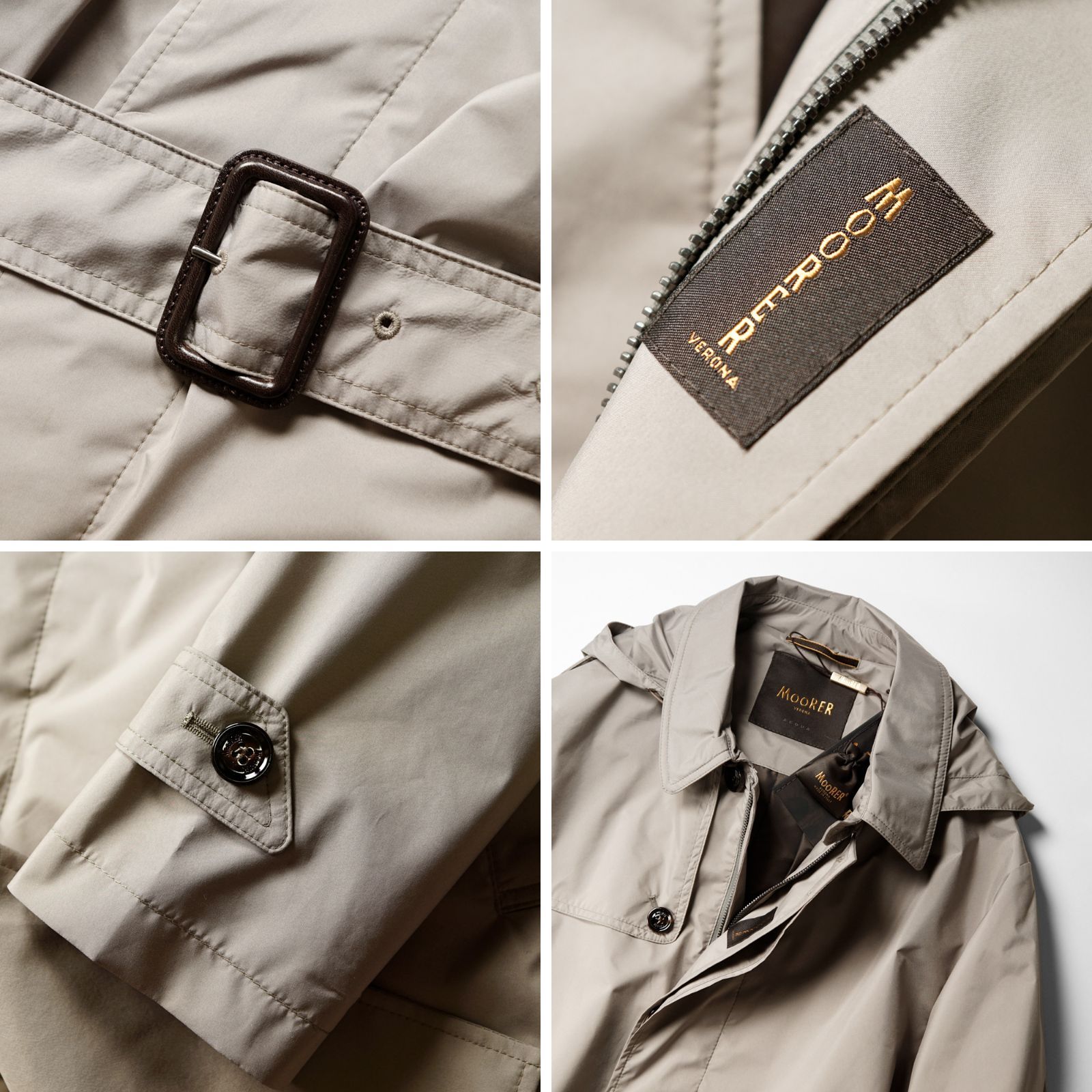 希少な 高耐水 ACQUA モデル □ 新品 正規【MOORER】ムーレー 伊製