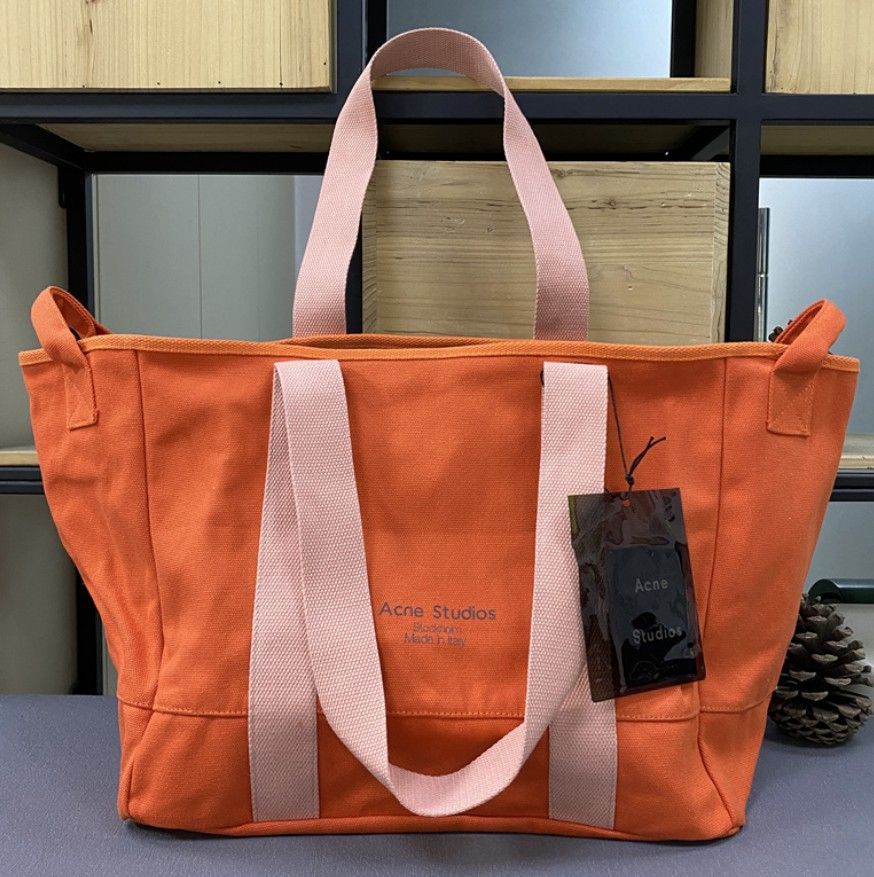 ♥大感謝セール♥ 韓国人気 ACNE STUDIOS 軽量トートバッグ 大容量 