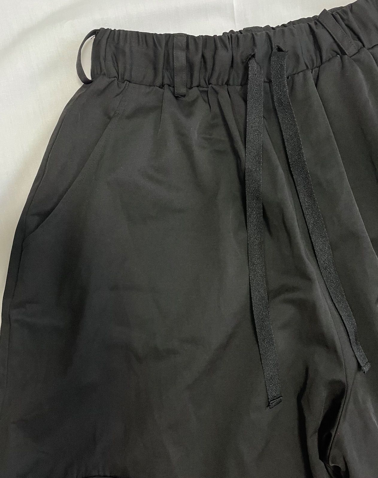 HEIHEI ハートポケットカーゴパンツ 黒 ブラック F フリーサイズ ワイドパンツ