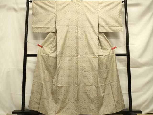 平和屋着物□本場大島紬 7マルキ 松皮菱文 正絹 逸品 AAAW3587nf