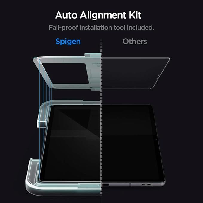 【数量限定】Spigen EZ Fit ガラスフィルム Galaxy Tab S
