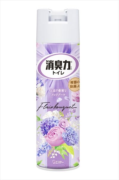 まとめ買い-24点セット トイレの消臭力スプレー フ ブーケ ３６５ＭＬ エステー 芳香剤 トイレ用