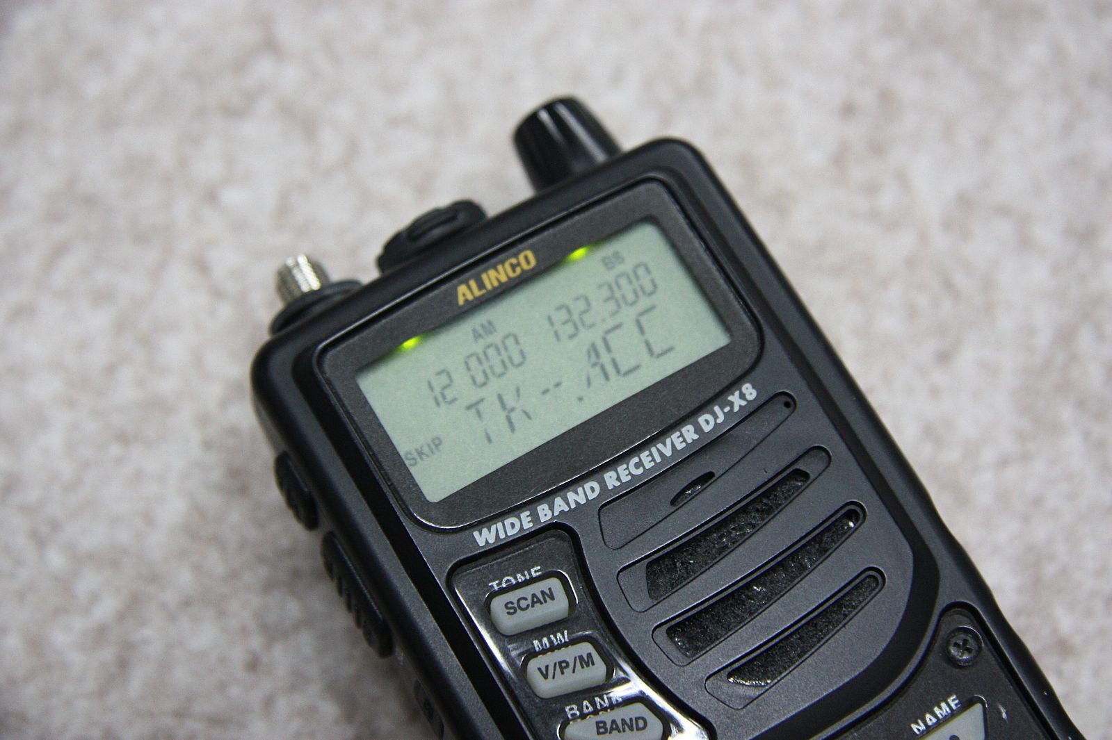 ALINCO ワイドバンドコミュニケーションレシーバー 0.1MHz～1299.995