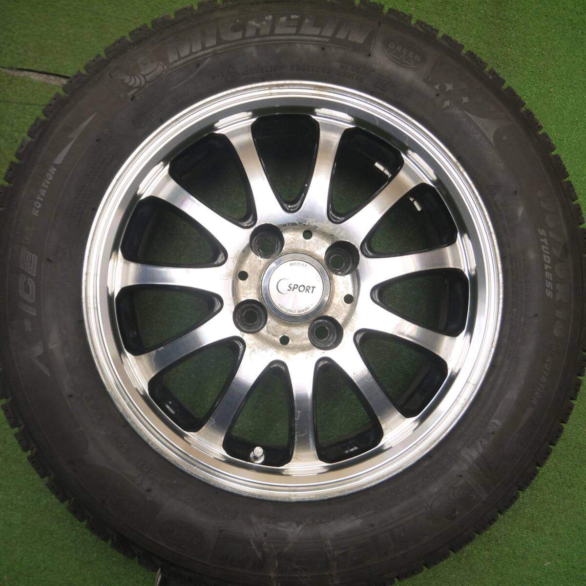 バリ溝！9分☆スタッドレス 175/70R14 ミシュラン X-ICE XI3