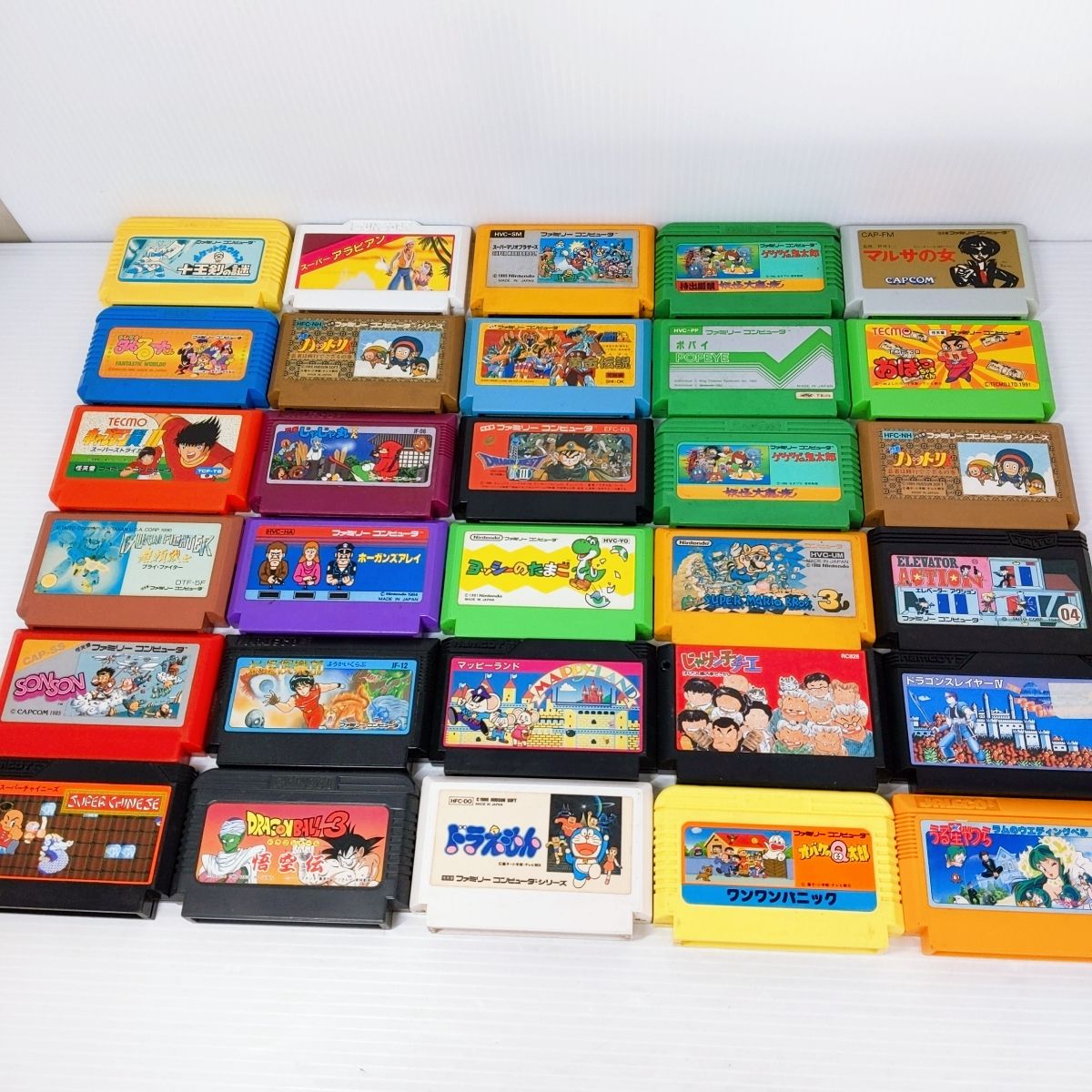 ジャンク ファミコン カセット30本セット まとめ売り (100951)