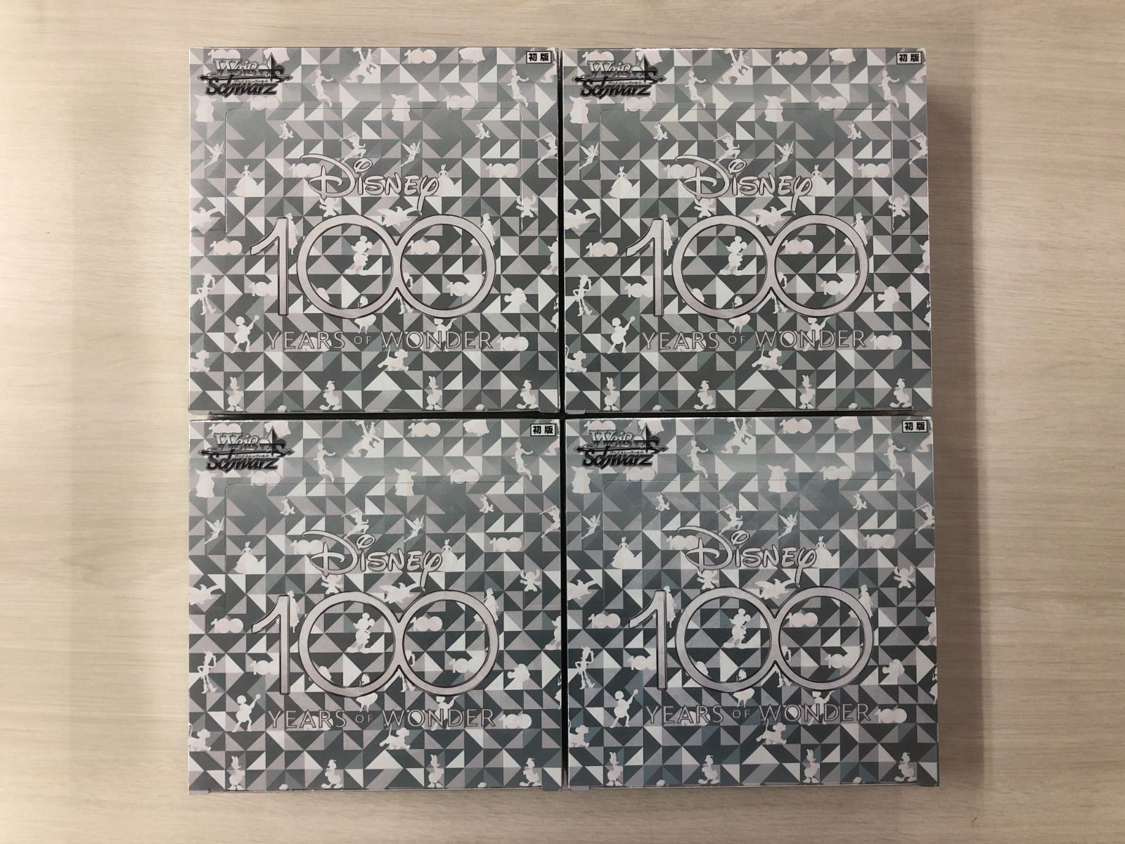 ヴァイス ブースターパック Disney 100 未開封 4BOX シュリンク付き