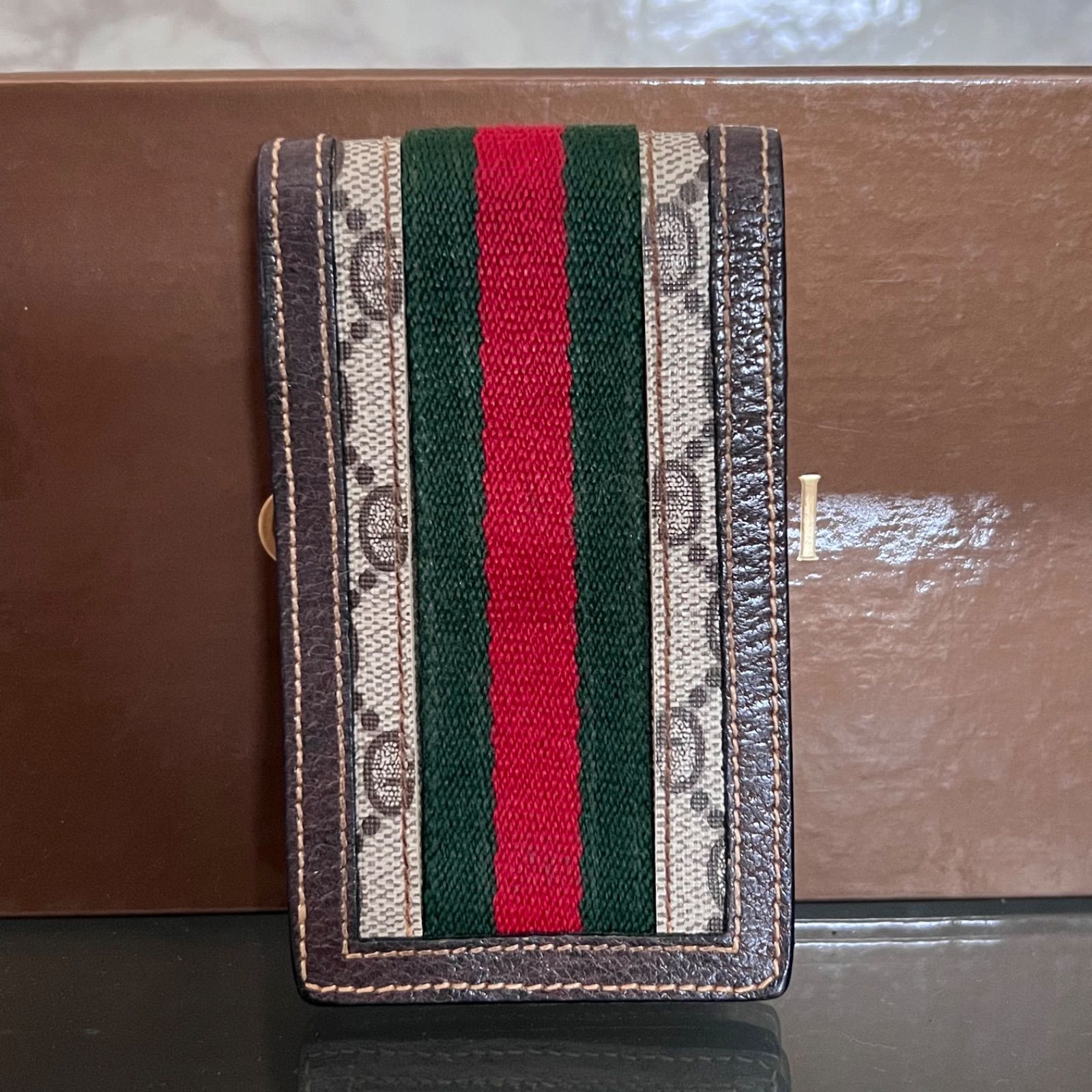 GUCCI グッチ GGスプリーム オールドグッチ シェリーライン シガレット