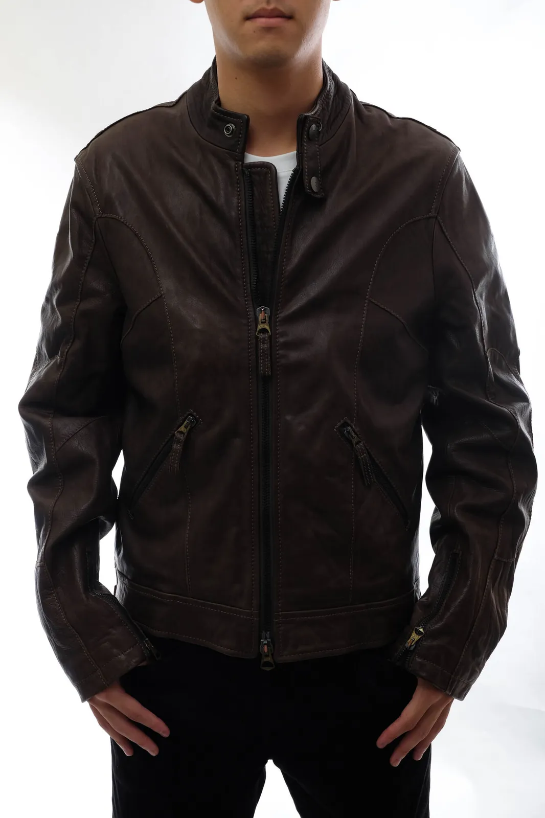 2025年最新】ARMANI JEANS メンズ シングルライダースの人気