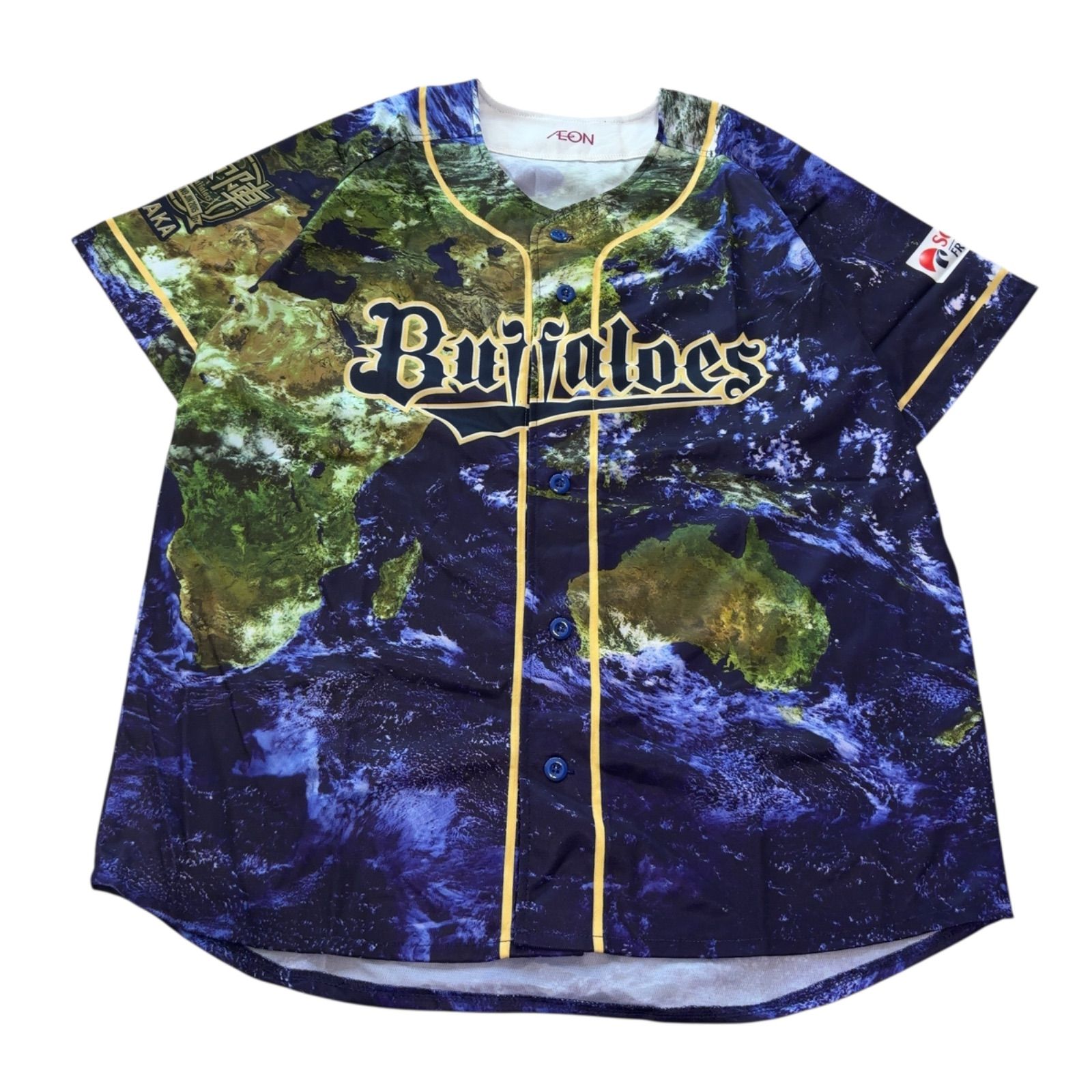 オリックスバファローズ 夏の陣ユニフォーム Lサイズ 未使用 刺繍