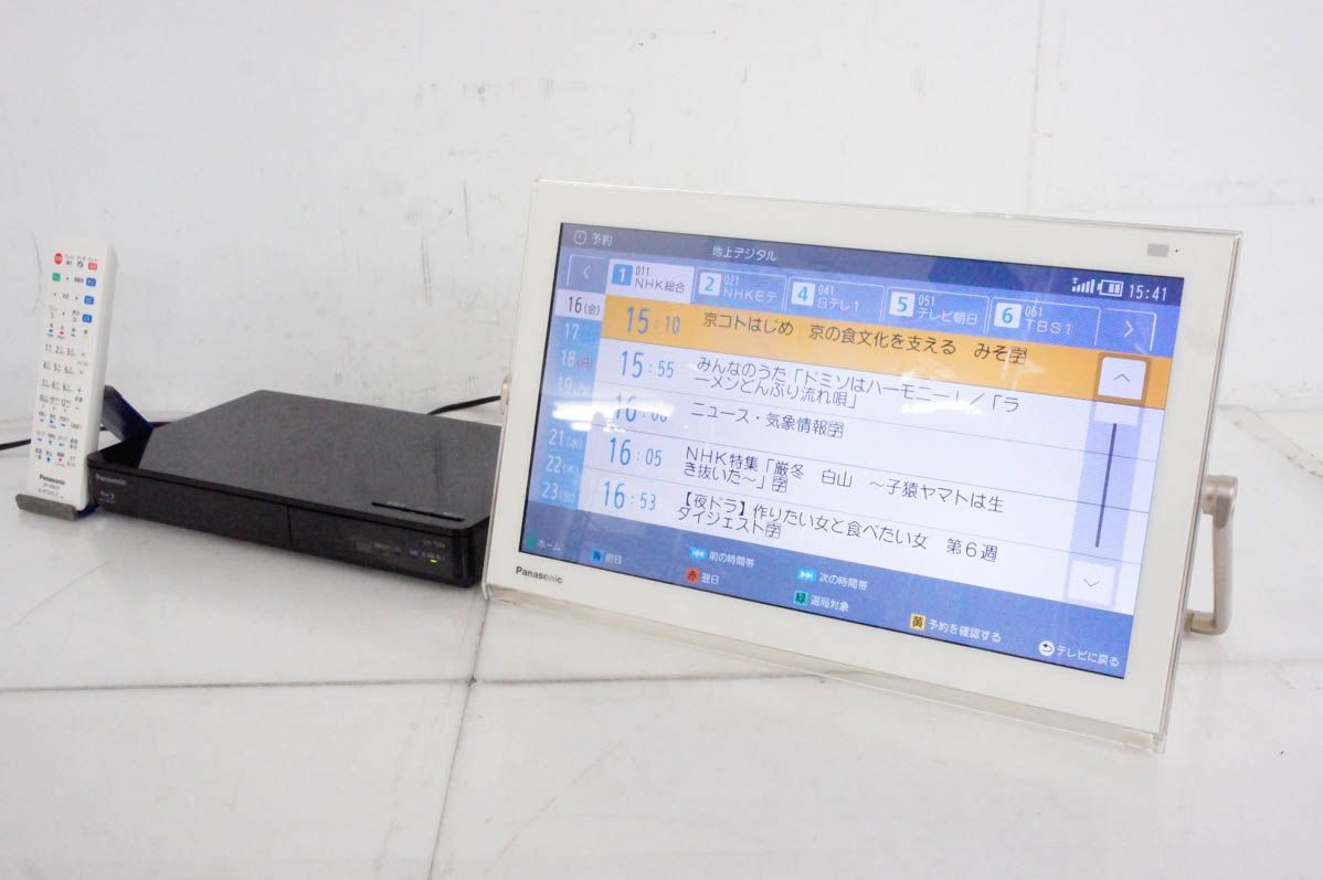 パナソニック ポータブルテレビ UN-15TD6 ブルーレイHDDレコー 【公式