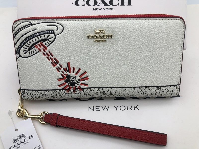 コーチ COACH 長財布 財布 シグネチャー アコーディオンラウンドジップウォレット新品h171 C7800