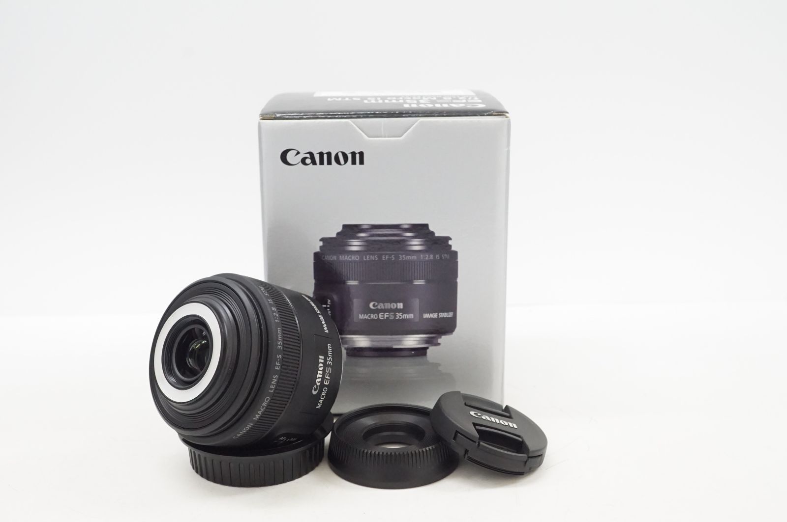 C010805-1)CANON EF-S 35mm F2.8 MACRO IS STM 元箱付き - メルカリ