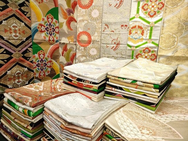 平和屋着物□袋帯 西陣 まとめて100点 向かい鳳凰 孔雀 向かい蝶 鳳凰