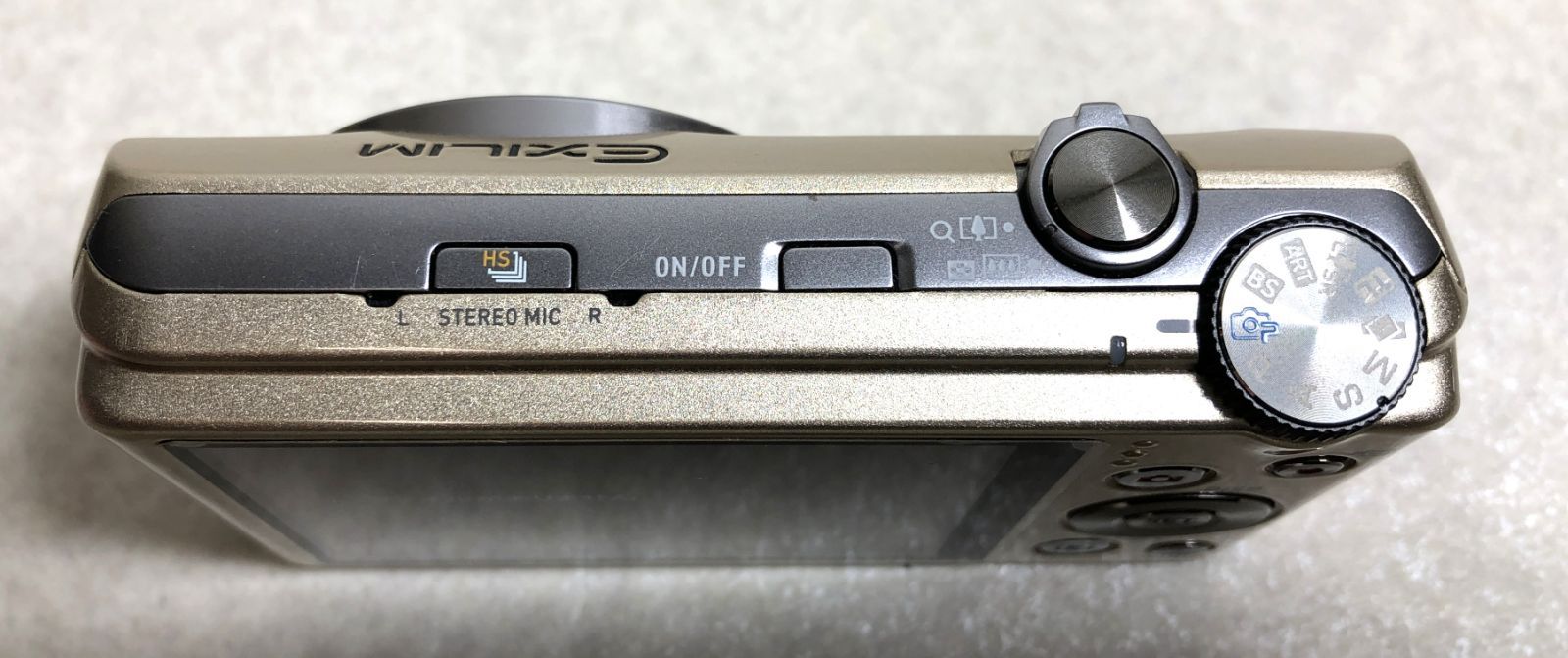 カシオ) Casio EX-ZR500 ゴールド カメラ 【DH1391】動作確認済 カシオ