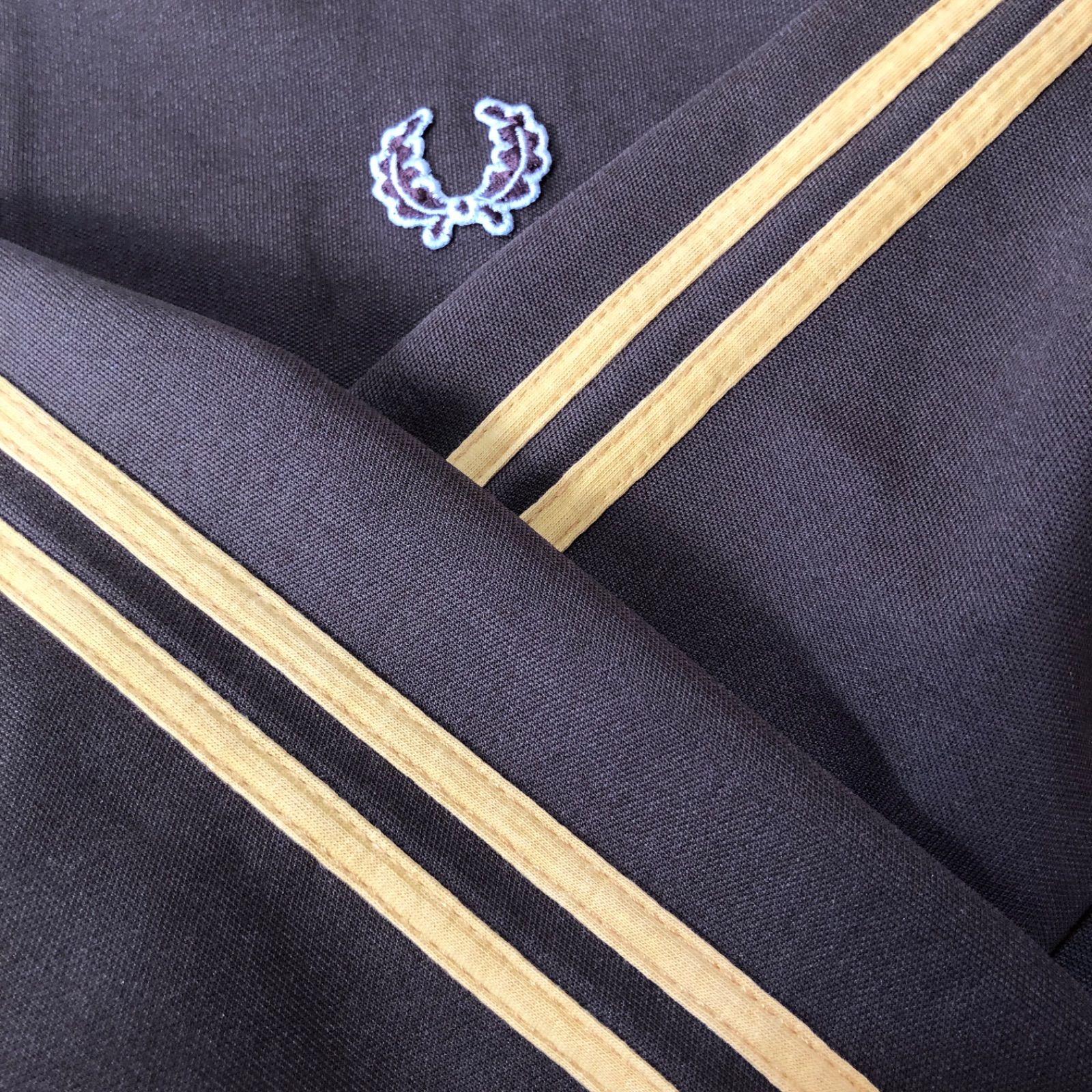 希少⭐️90s Fred Perry トラックジャケット/ジャージ XL 刺繍月桂樹