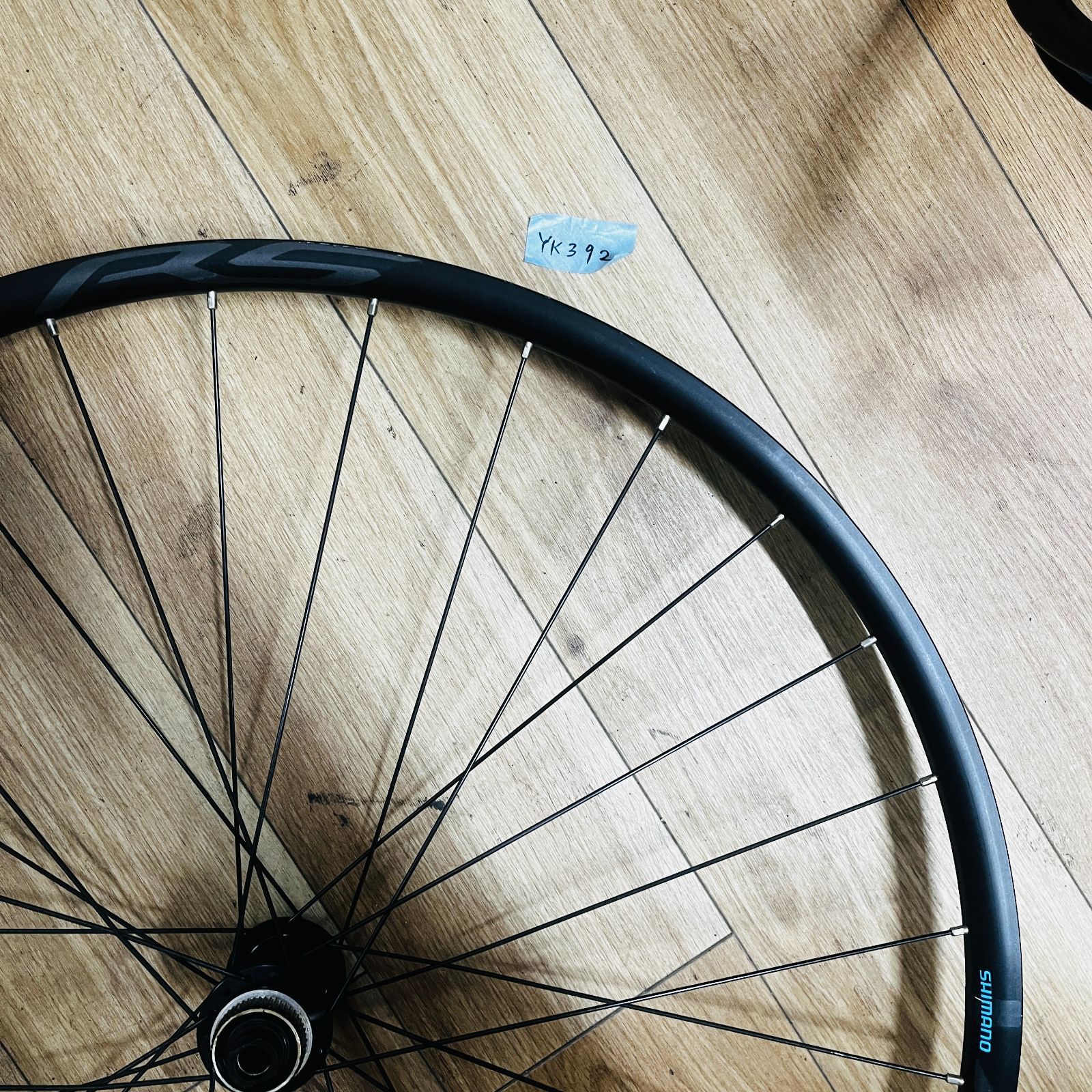 ◇YK392【前後セット】シマノ SHIMANO WH-RS171 ロードバイク アルミ
