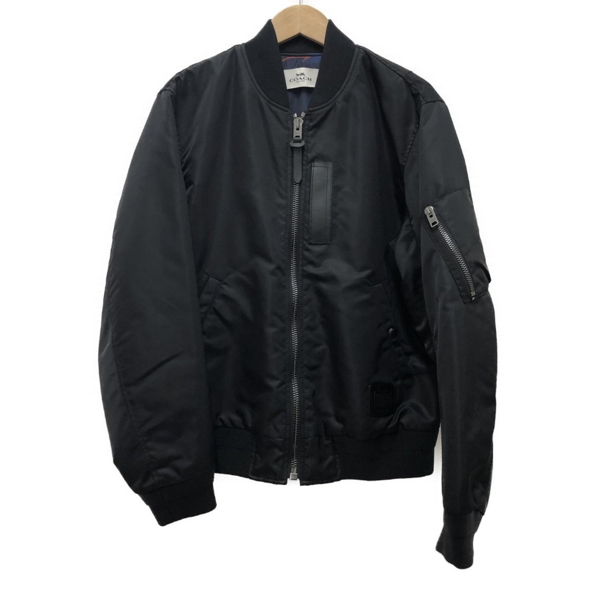 COACHコーチMA1ジャケット Sサイズ黒 （エムエイチエー］ M.H.A.style 
