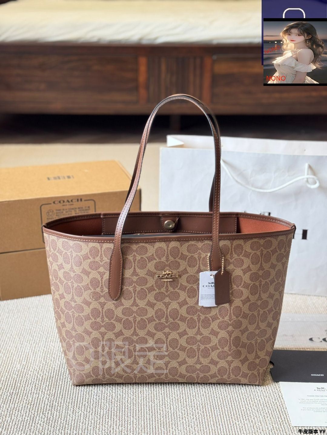 国内より1WEEK【COACH】シティ トート □COACH□コーチ シティ トートバッグ (Coach/トートバッグ