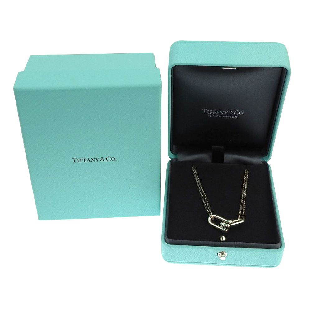 ✨Tiffany✨ティファニー✨ダブルリング✨シルバー925✨ネックレス✨ Tiffany&Co. ティファニー ダブル センチメンタルハート