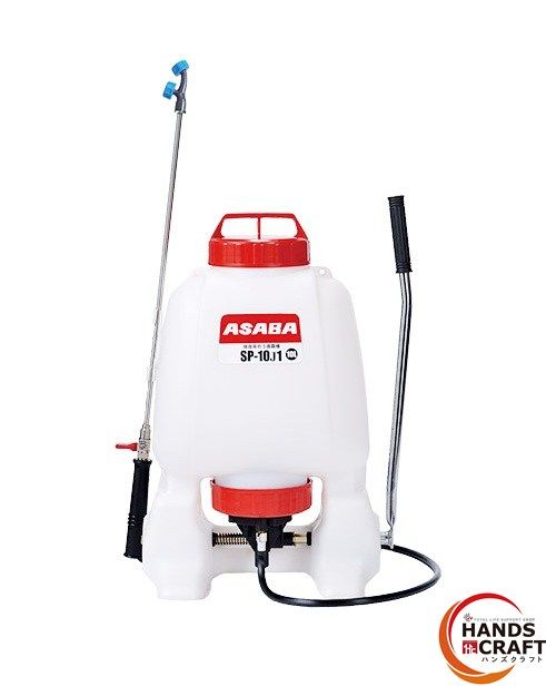 すーぱほあさん専用 〇【未使用】麻場 ASABA SP-10J1 樹脂背のう噴霧器 10L【ハンズ