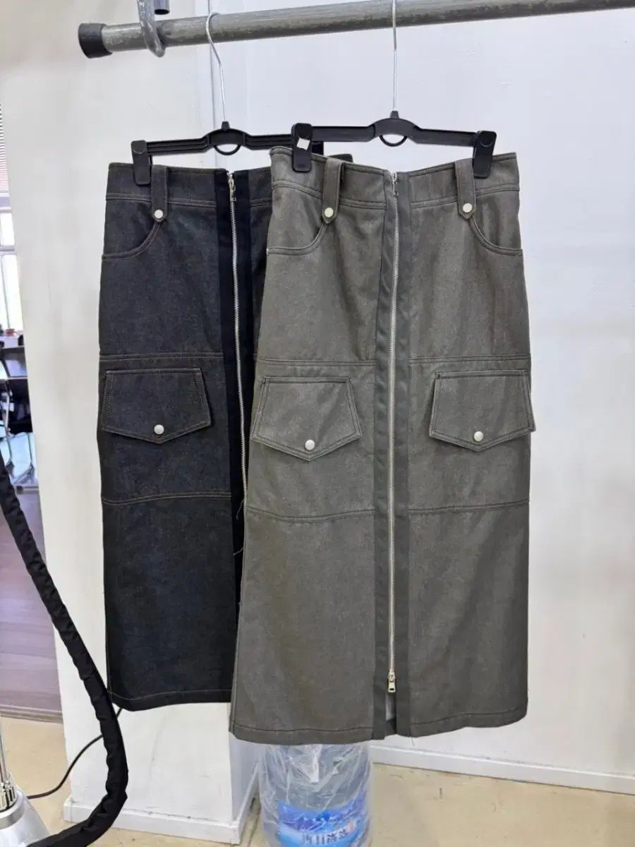 LUCKY CHOUETTE ラッキーシュエトゥ ウエスト後ろゴム ロング丈スカート