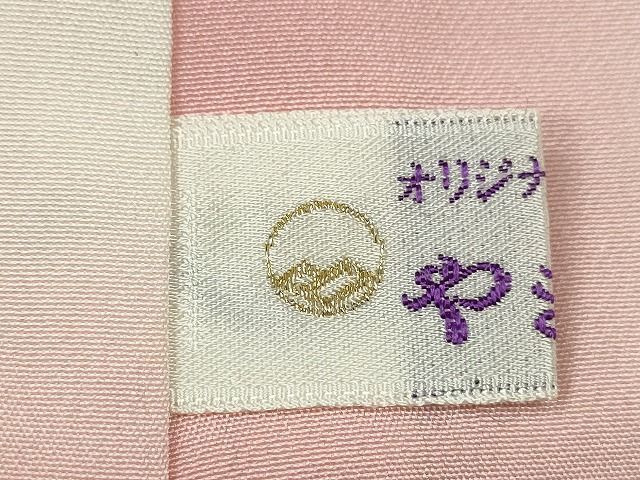 平和屋1■訪問着　鼓飛鶴吉祥花文　暈し染め　金銀彩　やまと誂製　逸品　CAAH3010ze