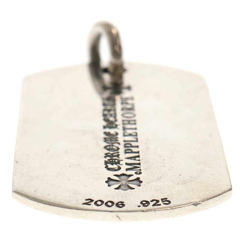 CHROME HEARTS 含む (クロムハーツ) D TAG LRG MAPPLE THORPE メイプル  